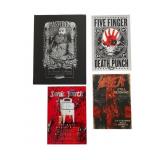Concert Poster Set: Mastodon, 5FDP, Slayer &S