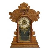 Ingraham Gingerbread Mantel Kitchen Clock