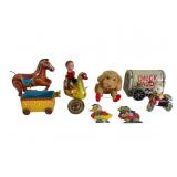 Lot of Vintage Tin Toys