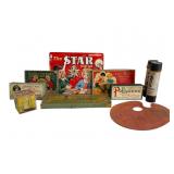 Vintage Games & Art Supplies Assortment