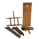 Wash Board, Drying Racks, Wool Reel &ï¿½Combs