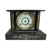 Waterbury Cast Iron Mantel Clock
