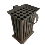 Primitive 24 Tube Metal Candle Mold