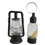 Vtg Dietz Monarch & Modern Candle-Lit Lantern