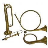 Kazoo, Bugle and Brass French Horns