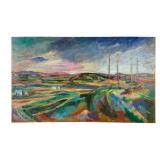 Rural Landscape Oil Painting, attr. to Frith