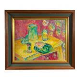 Charles Frith Oil on Canvas Still Life