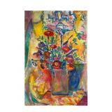 Colorful Floral Still Life by Charles Frith