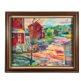 Oil on Canvas Painting, Art Center Johnson VT