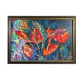 Impressionist Style Floral Still Life