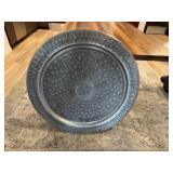 Pottery Barn Heavy Metal Tray, 38 Inches