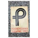 Pennsylvania Turnpike Tires Sign