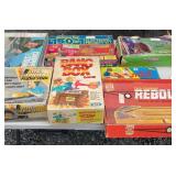 Vintage Toys & Games Lot, Worn Boxes