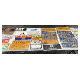 30 License Plates & Novelty Plates Assortment