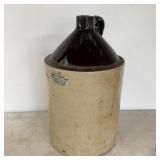 5 Gallon Stoneware Jug, Small Chips, No Craks