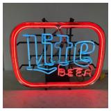 LITE Beer Neon Sign by Universal Elec. Sign