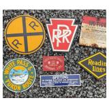 Railroad Signs, Largest 12 Inch