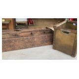 Vintage Wooden Tool Box