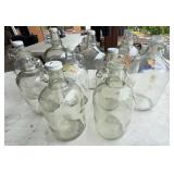 6 Half Gallon & 4 One Gallon Jugs