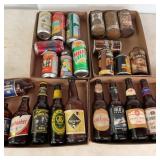 Empty Beer & Soda Bottles & Cans