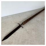 61 Inch Long Spear with Metal Spear Head