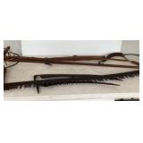 Vintage Tools Including 65 Inch Saw Blade