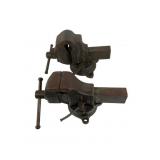 Two Heavy Bench Vises