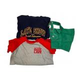 Late Show & SNL Shirts & Green European Gar.