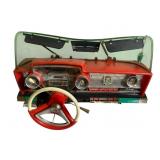 Toy Car Dashboard Radio with Detachable Steering