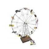 Handmade Folk Art Wire Ferris Wheel