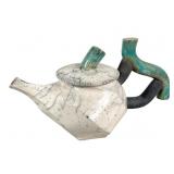 John Ransmeier Signed Sculptural Teapot 1994