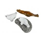 Art Seal Pup Sculptures & Nairn Fish Seal