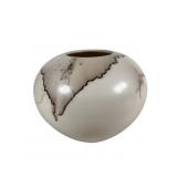 Michael Morier Burnished Horsehair Art Vase
