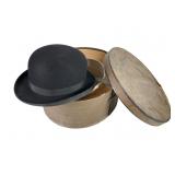 Vintage Hat with Box, Size 7.25