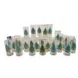 29 Spode Christmas Tree Highball Tumblers