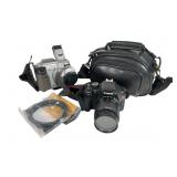 Canon EOS Rebel T2i & Optura Cameras