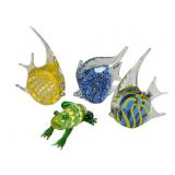 Glass Art Group Two Taiwan Marked, FF, Unmark