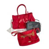 Lancel, Coach & Longchamp 3 Bag Assortment
