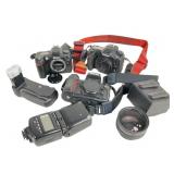 Nikon Camera & Accessories Lot, Used, Unteted