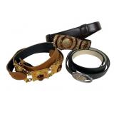 Lightly Used Assorted Designer Belts Lot