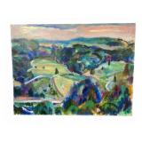 Charles Frith oil on canvas, Conshohocken 95