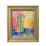 Charles Frith Signed Canvas Paint Brushes