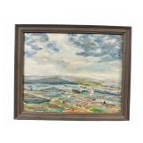 Charles Frith Oil on Canvas Landscape