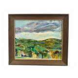 Charles Frith Oil on Canvas Vermont Johnson
