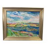 Charles Frith Oil on Canvas Lake View