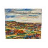 Charles Frith Unsigned Oil Landscape