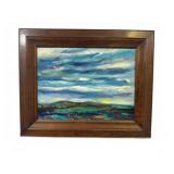 Charles Frith Oil on Board, Manchester MA 94