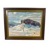 Charles Frith Oil on Canvas Morgantown 1996