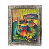 Charles Frith Oil Still Life 1993