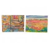 2 Charles Frith Oil on Canvas